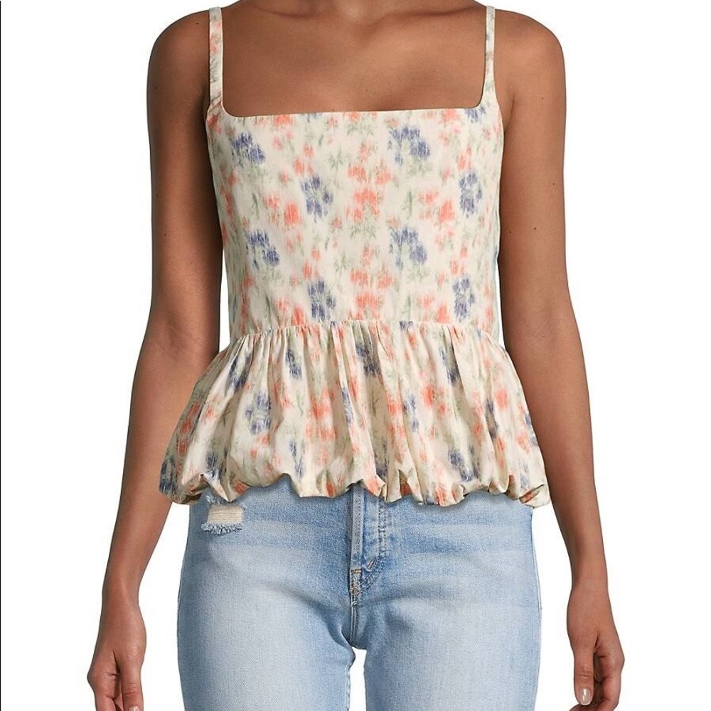 NWOT Rebecca Taylor Emma Floral Cami